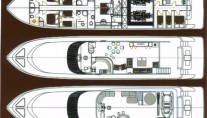 Yacht MAKARENA -  Layout